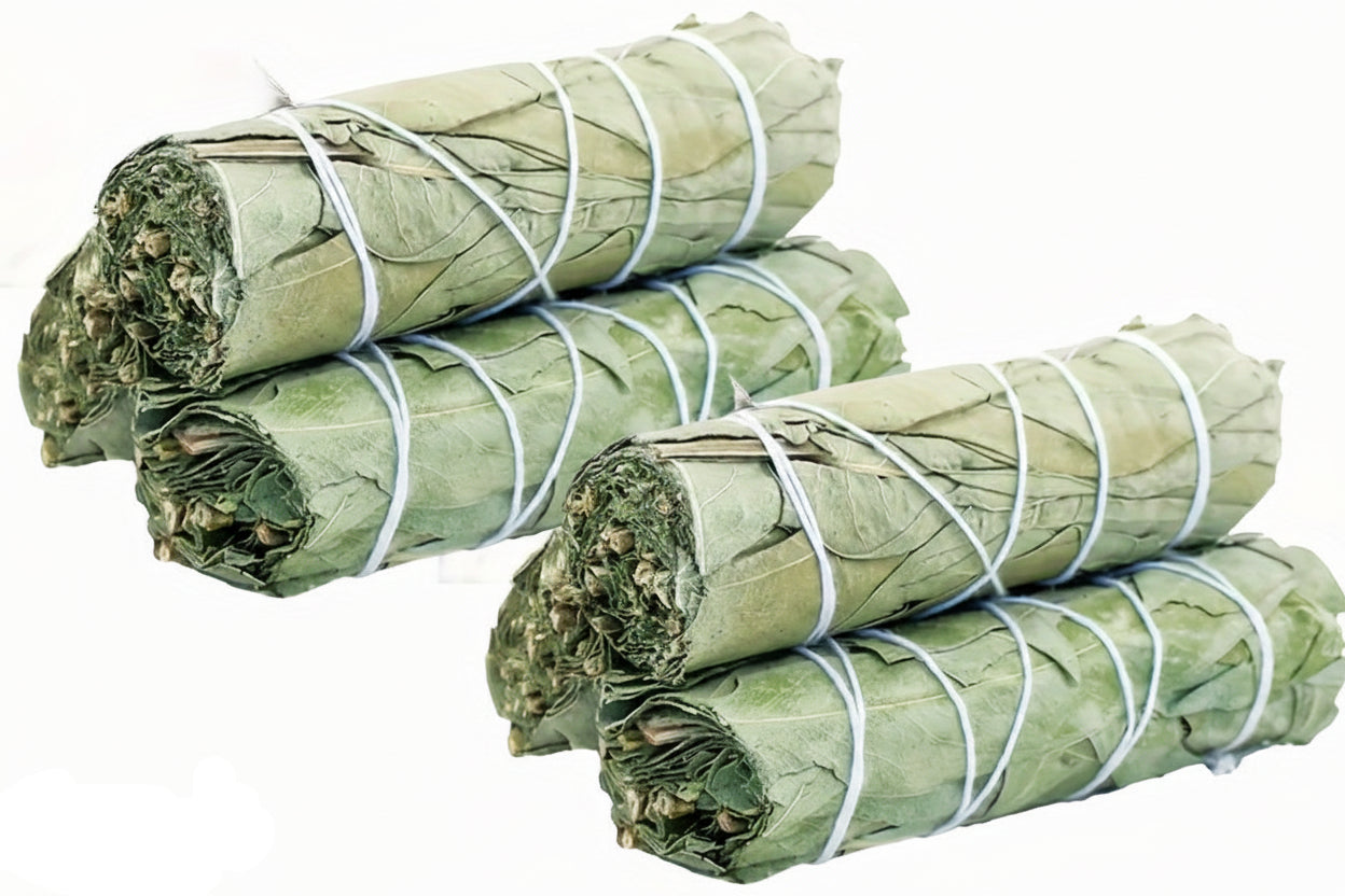 5 pack eucalyptus smudge stick ritual decor set with natural dried botanical bundles for home decor and meditation styling