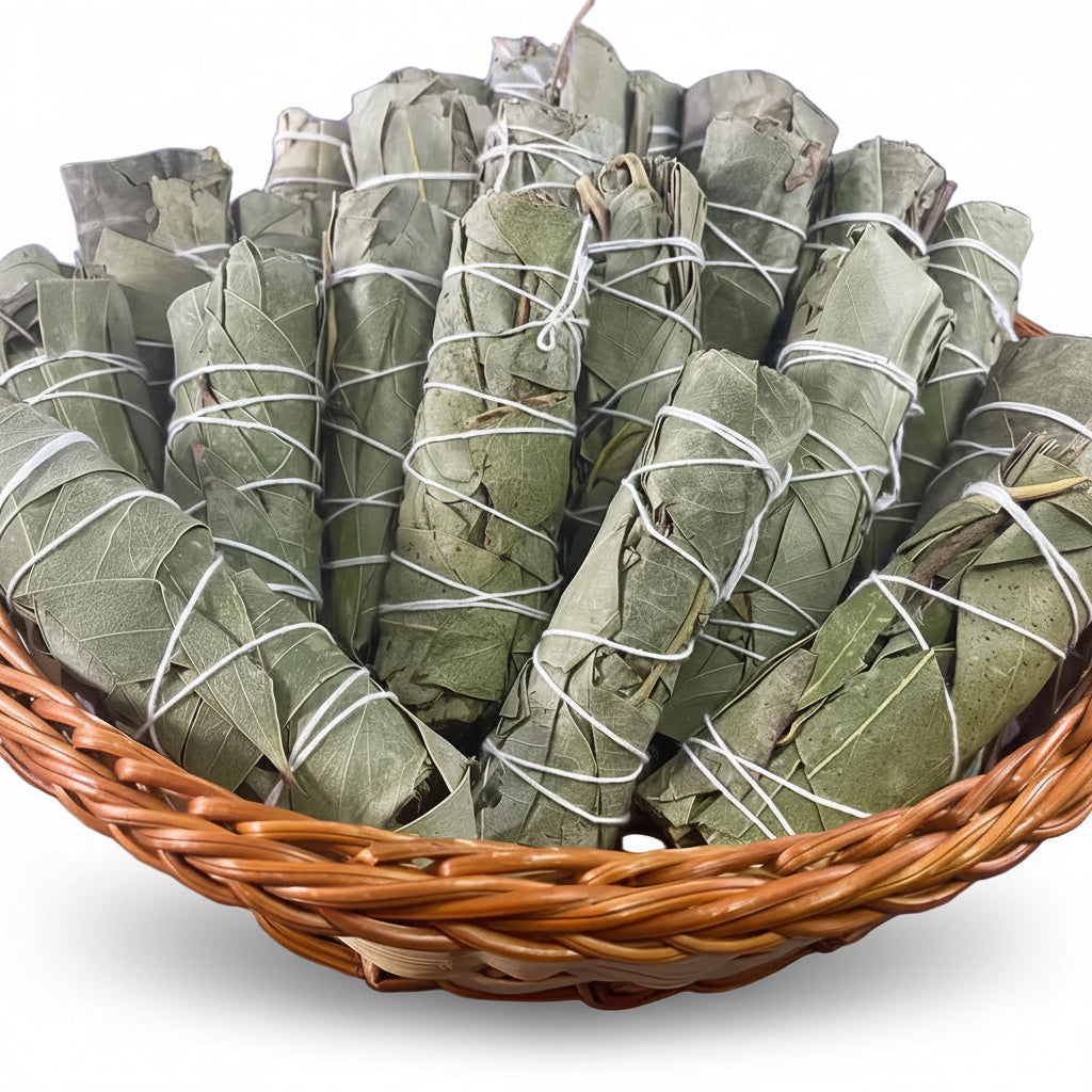  eucalyptus smudge stick ritual decor set with natural dried botanical bundles for home decor and meditation styling big display