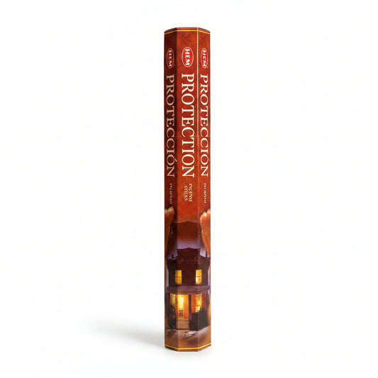 HEM Incense sticks with 'Protection' text on a white background. - Clover's Charm