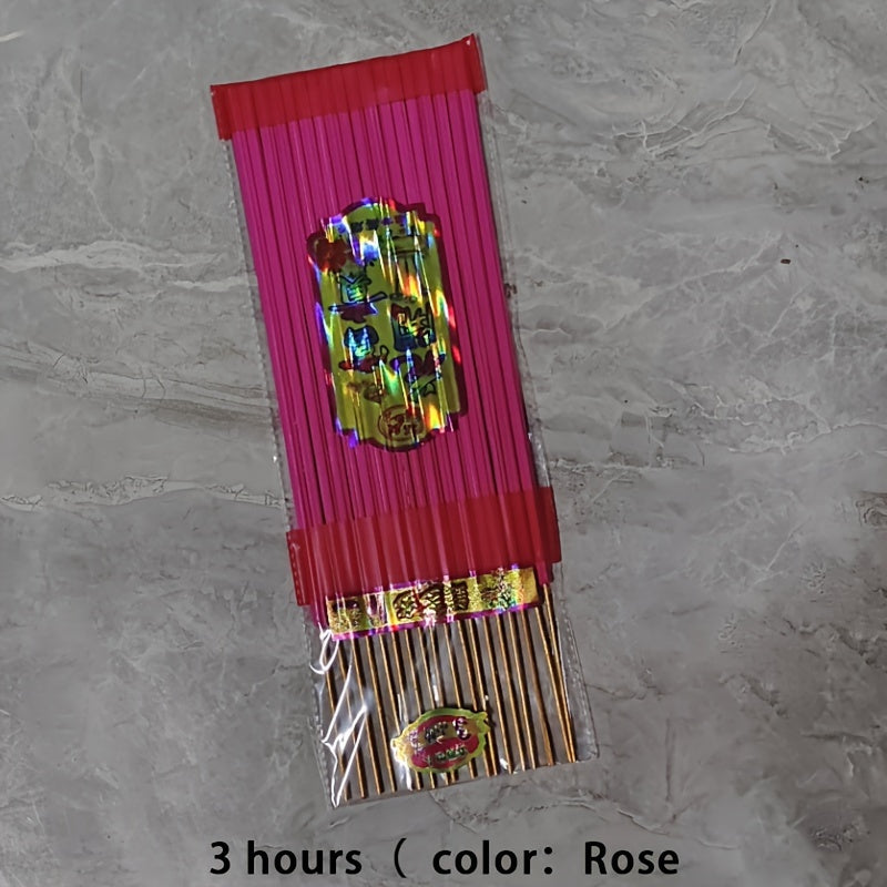 Lotus blossom sandalwood incense sticks rose tone 18 piece set