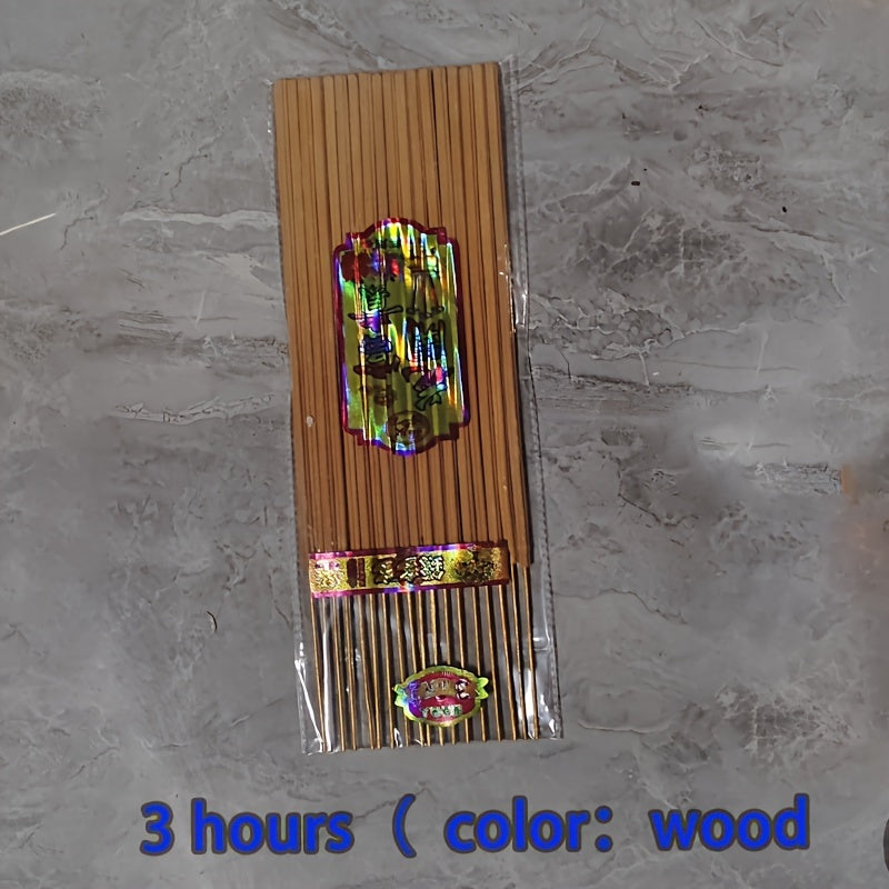 Lotus blossom sandalwood incense sticks wood color packaging
