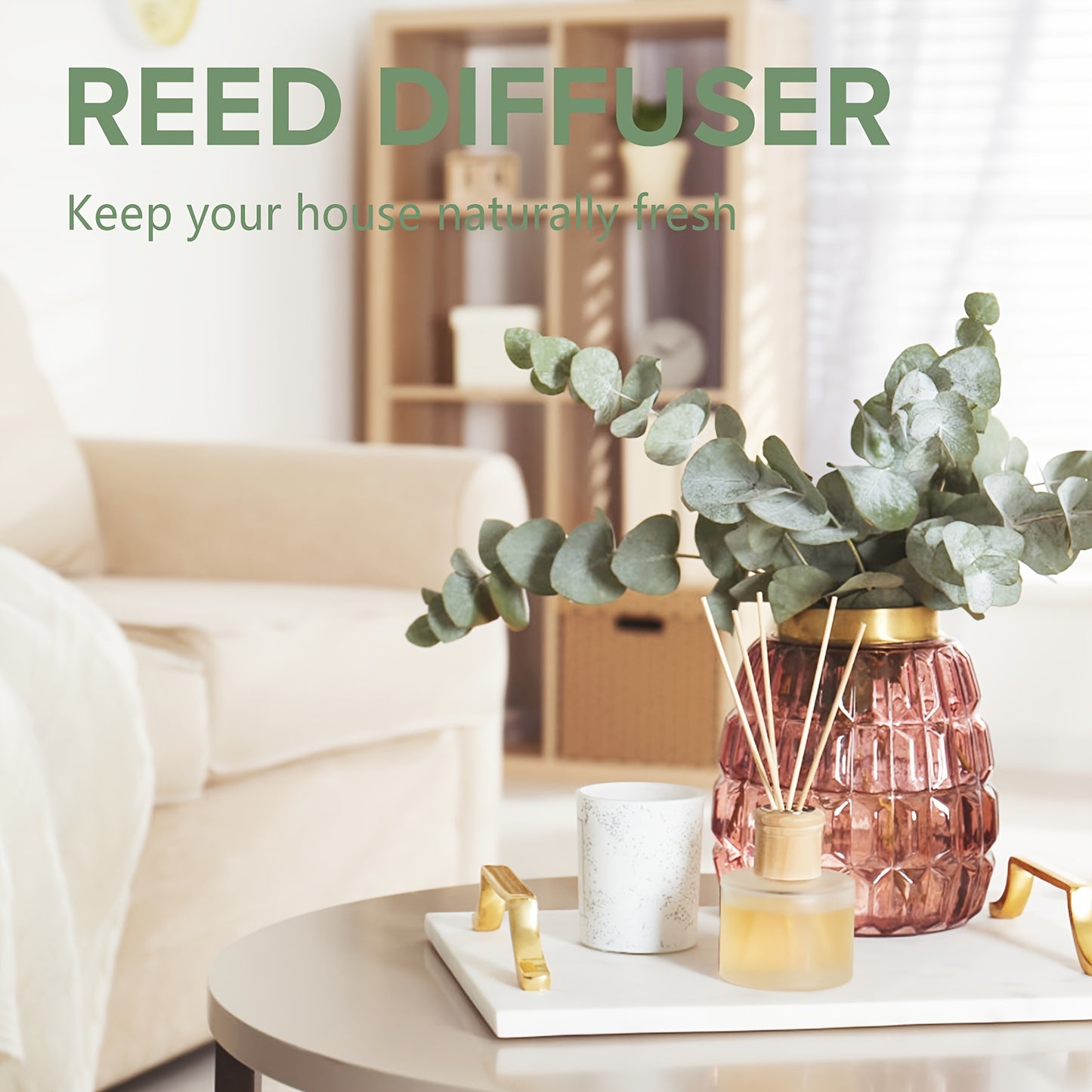 PHATOIL essential oil diffuser scene showing long lasting fragrance in modern home
